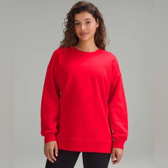 Lululemon Perfectly Oversized Crew Sweatshirt Size 10 - Picture 1 of 7